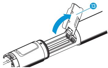 SENNHEISER SET 100 P - Insérer les piles/le pack accu - 2