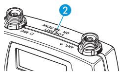 SENNHEISER SK 5212-II - Régler la sensibilité du microphone - « ATTEN » - 2