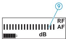 SENNHEISER SK 5212-II - Régler la sensibilité du microphone - « ATTEN » - 1