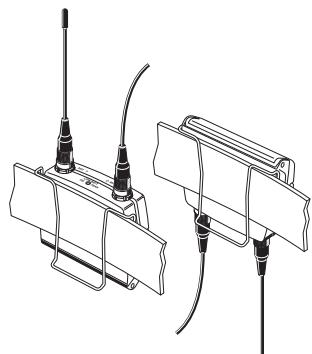 SENNHEISER SK 5212-II - Fixer l'émetteur aux vêtements - 1