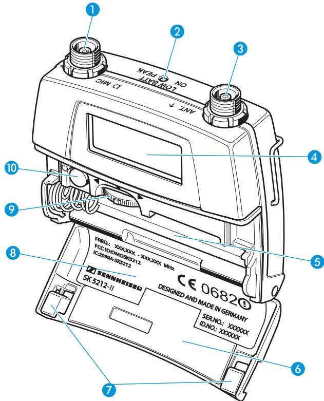 SENNHEISER SK 5212-II - Vue d'ensemble du produit - 1