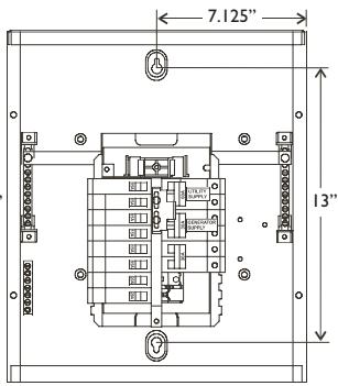 BRIGGS & STRATTON BRIGGS & STRATTON POWER PRODUCTS MANUAL TRANSFER SWITCH 60 AMP NEMA 3R - Dimensiones de Montaje - 2