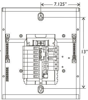 BRIGGS & STRATTON BRIGGS & STRATTON POWER PRODUCTS MANUAL TRANSFER SWITCH 60 AMP NEMA I - Mounting Dimensions - 2