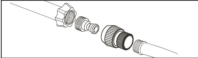 BRIGGS & STRATTON BRIGGS & STRATTON 2400 PSI - Abb. 40 - AnschlieBeN des Hochdruckschlauchs an der Pumpe - 3