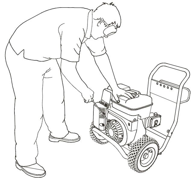 BRIGGS & STRATTON BRIGGS & STRATTON 3200 PSI - PRECAUCION - 3