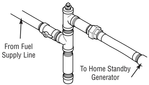 BRIGGS & STRATTON BRIGGS & STRATTON 7000 WATT GENERATOR SYSTEM - Consider the following factors when planning to install the fuel supply system: - 2