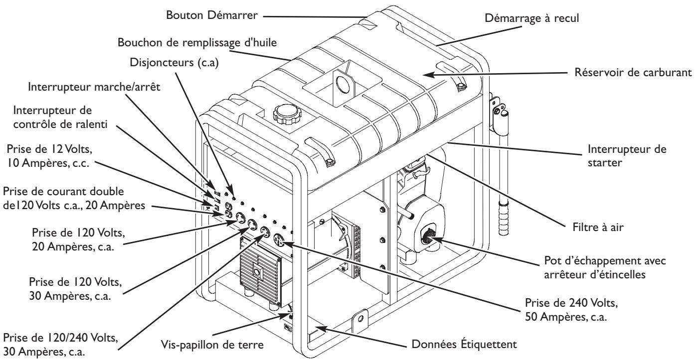 BRIGGS & STRATTON BRIGGS & STRATTON ELITE 10000 WATT - Connaissez votre générateur - 2