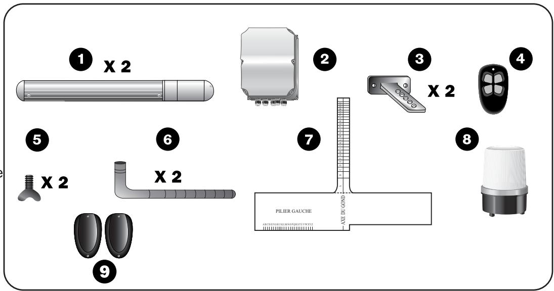 AVIDSEN 104109 - Contenu du KIT - 1