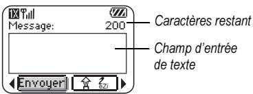 KYOCERA BLADE - Compréhension des messages ajoutés - 1