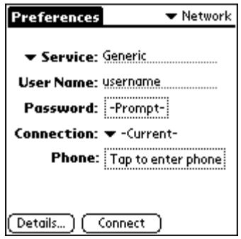 KYOCERA QCP6035 - Paramétrage des connexions de réseaux - 1