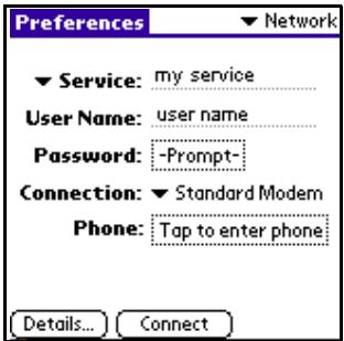 KYOCERA 7135 - Pour paramétrer les préférences réseau - 1