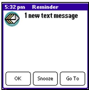 KYOCERA 7135 - Réception d'un message - 1