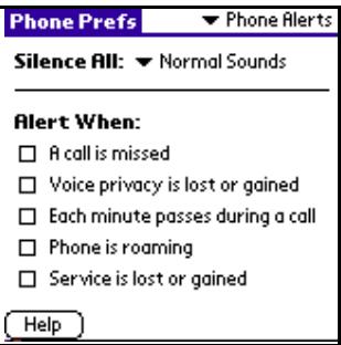 KYOCERA 7135 - Configuration des alarmes du téléphone - 1