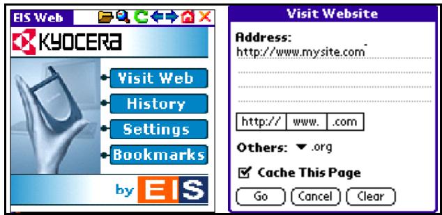 KYOCERA 7135 - Utilisation de EIS web - 1