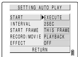 KYOCERA FINECAM SL300R - Use  or  on the 4-way button to select [START] and then press the OK button ④ to begin the slideshow. - 1