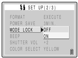 KYOCERA FINECAM SL300R - Preserving Your Function Settings - 2