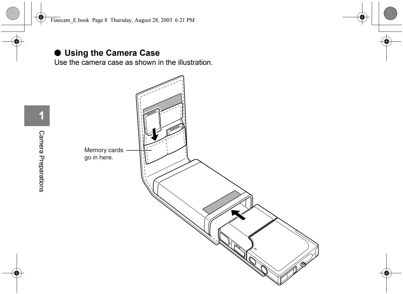 KYOCERA FINECAM SL300R - - Attaching the Hand Strap - 2