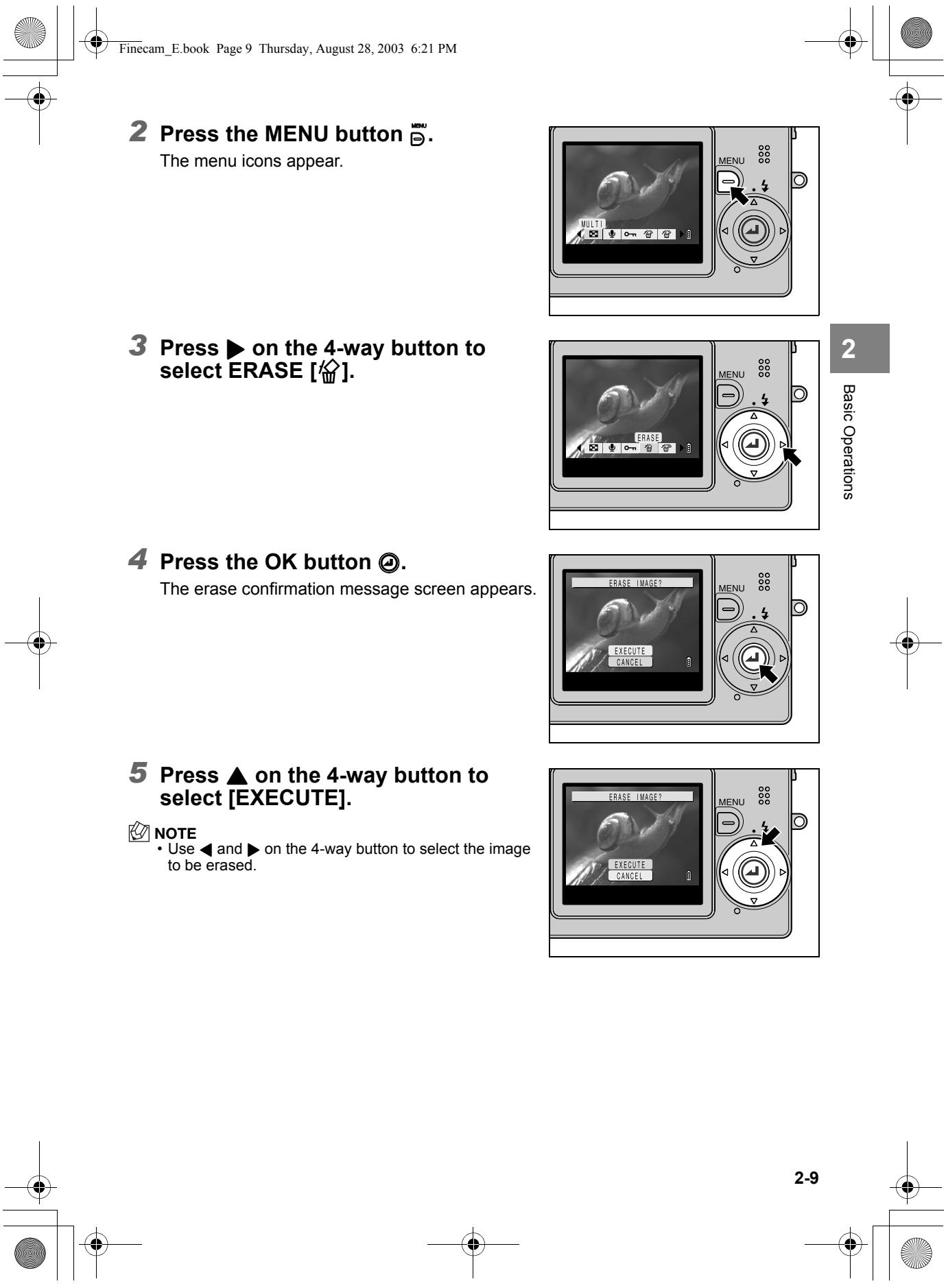 KYOCERA FINECAM SL300R - NOTE - 2