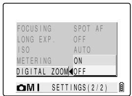 KYOCERA FINECAM SL300R - [METERING] Selecting the Area Used for Setting the Exposure - 14