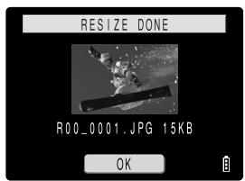 KYOCERA FINECAM SL300R - Resizing an image - 7