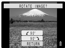 KYOCERA FINECAM SL300R - [ROTATE] Rotating an Image - 3