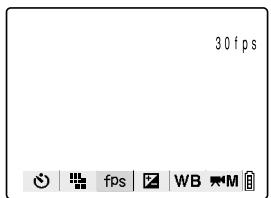 KYOCERA FINECAM SL300R - [fps] Setting the Frame Rate - 3