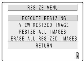 KYOCERA FINECAM SL300R - Resizing an image - 2