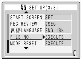 KYOCERA FINECAM SL300R - Starting Image File Numbers from 0001 - 2