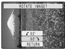 KYOCERA FINECAM SL300R - [ROTATE] Rotating an Image - 2