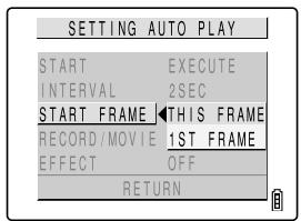 KYOCERA FINECAM SL300R - Setting AUTO PLAY - 5