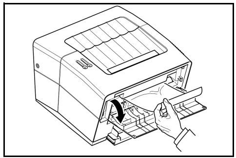 KYOCERA FS-920 - Bac de sortie et capot arrête - 1