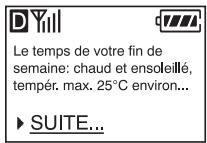 KYOCERA QCP 3000 - Témoins à l'écran du navigateur - 1