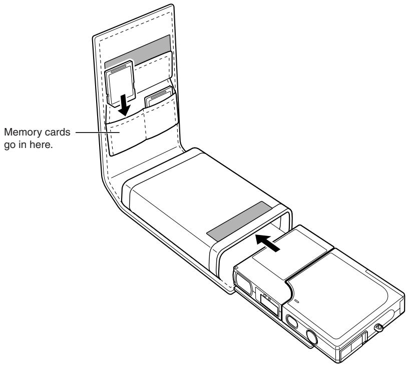 KYOCERA SL300R - Using the Camera Case - 1