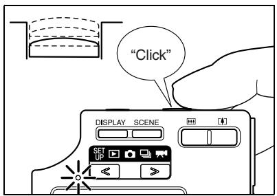 KYOCERA SL300R - Pressing the shutter release button half way - 2