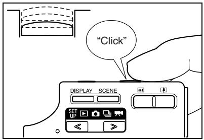 KYOCERA SL300R - When you press the shutter release button down further, the camera makes a clicking sound and shooting begins. - 2