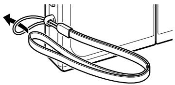 KYOCERA SL300R - - Attaching the Hand Strap - 1