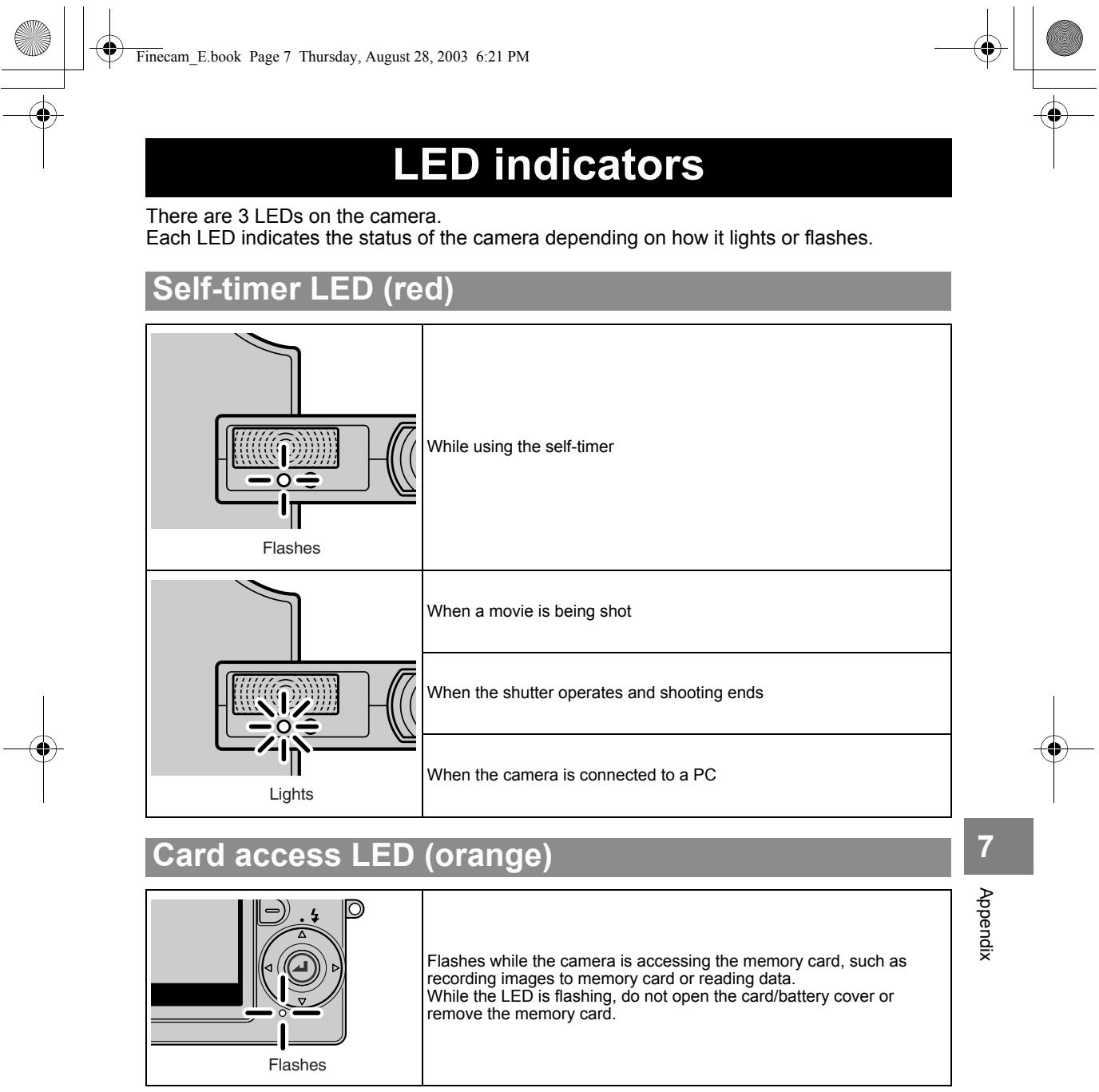 KYOCERA SL300R - - Manual REC Review display (Camera mode) - 2