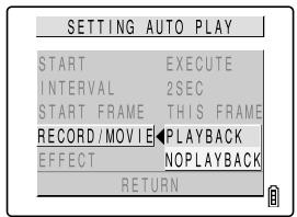 KYOCERA SL300R - Setting AUTO PLAY - 7