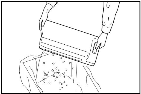 KYOCERA DF-710 - Emptying the Waste Hole Punch Box - 3