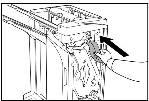 KYOCERA DF-710 - Emptying the Waste Hole Punch Box - 4