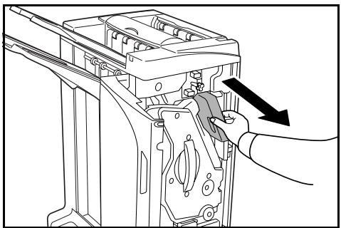 KYOCERA DF-710 - Emptying the Waste Hole Punch Box - 2