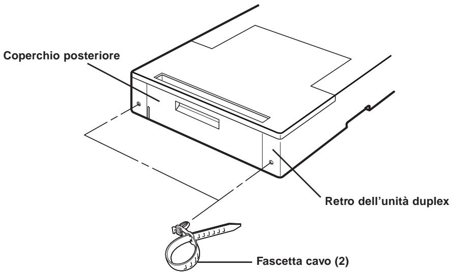KYOCERA DU-21 - Uso dei supporti dei cavi - 1