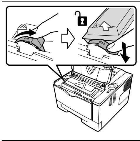 KYOCERA FS-1100 - Remplacement de la cartouche de toner - 4
