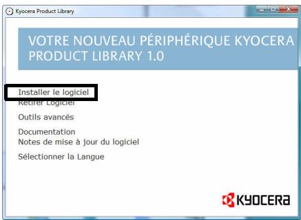 KYOCERA FS-1320D - Installation du logiciel sous Windows - 4
