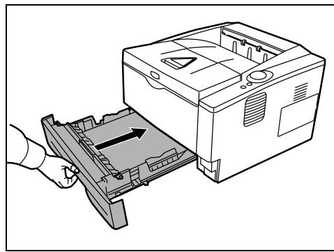 KYOCERA FS-1320D - Chargement de papier dans le bac - 10