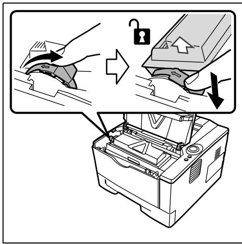KYOCERA FS-1320D - Remplacement de la cartouche de toner - 4
