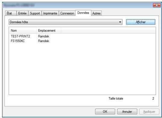 KYOCERA FS-1320D - Onglet Connexion - 1