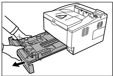 KYOCERA FS-1350DN - Chargement de papier dans le bac - 1