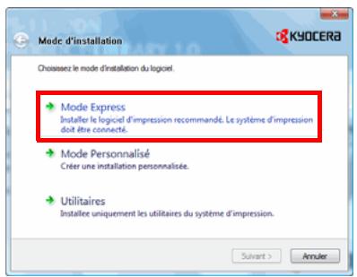KYOCERA FS-1350DN - Mode express - 2