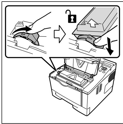 KYOCERA FS-1350DN - Remplacement de la cartouche de toner - 4